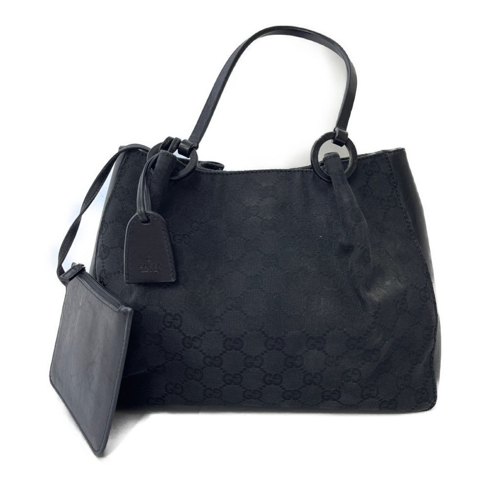 Gucci Handbag Canvas Black